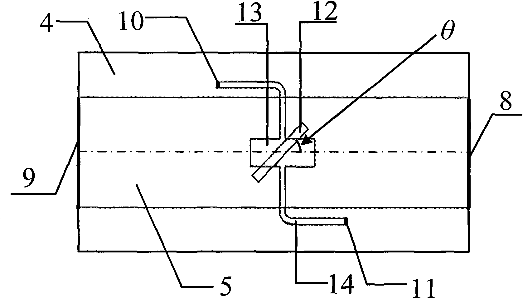 Low-loss microstrip patch frequency scanning antenna array capable of scanning by large angle in limited bandwidth