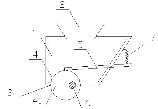 Powder adding device