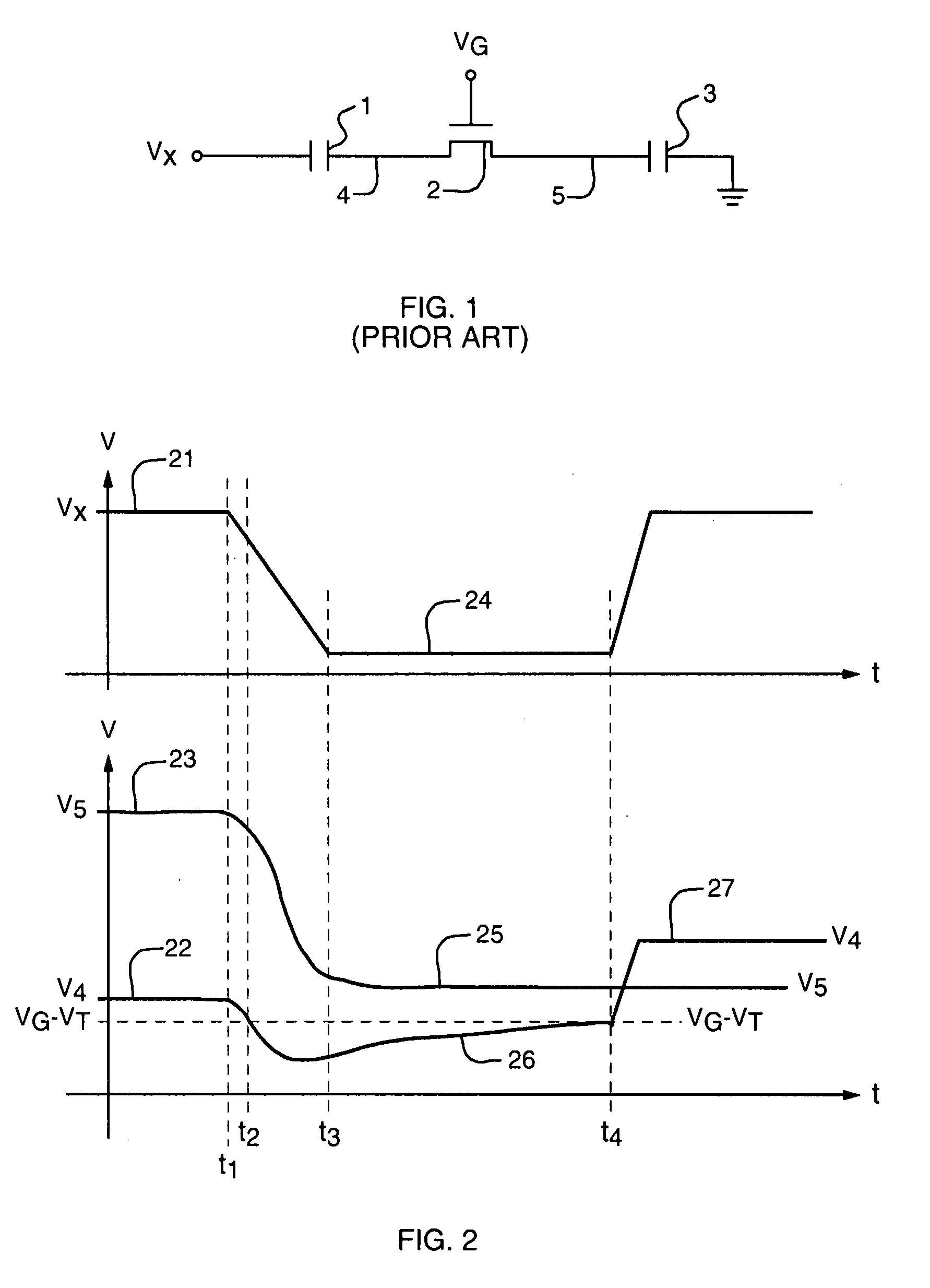 Boosted charge transfer circuit