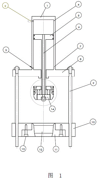 Pressure vessel convenient processing method and device for multi-state hybrid material