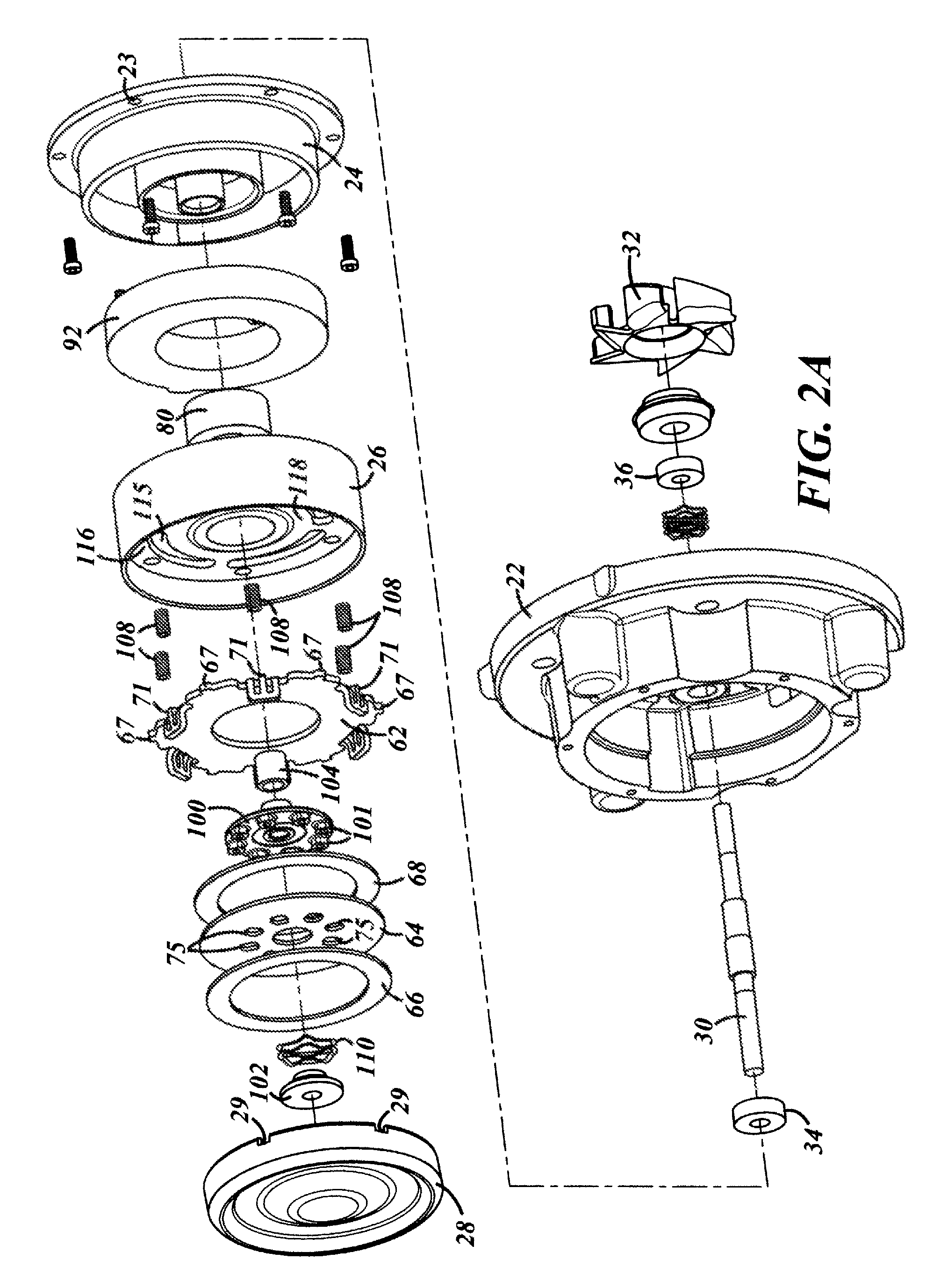 Accessory drive with friction clutch and electric motor