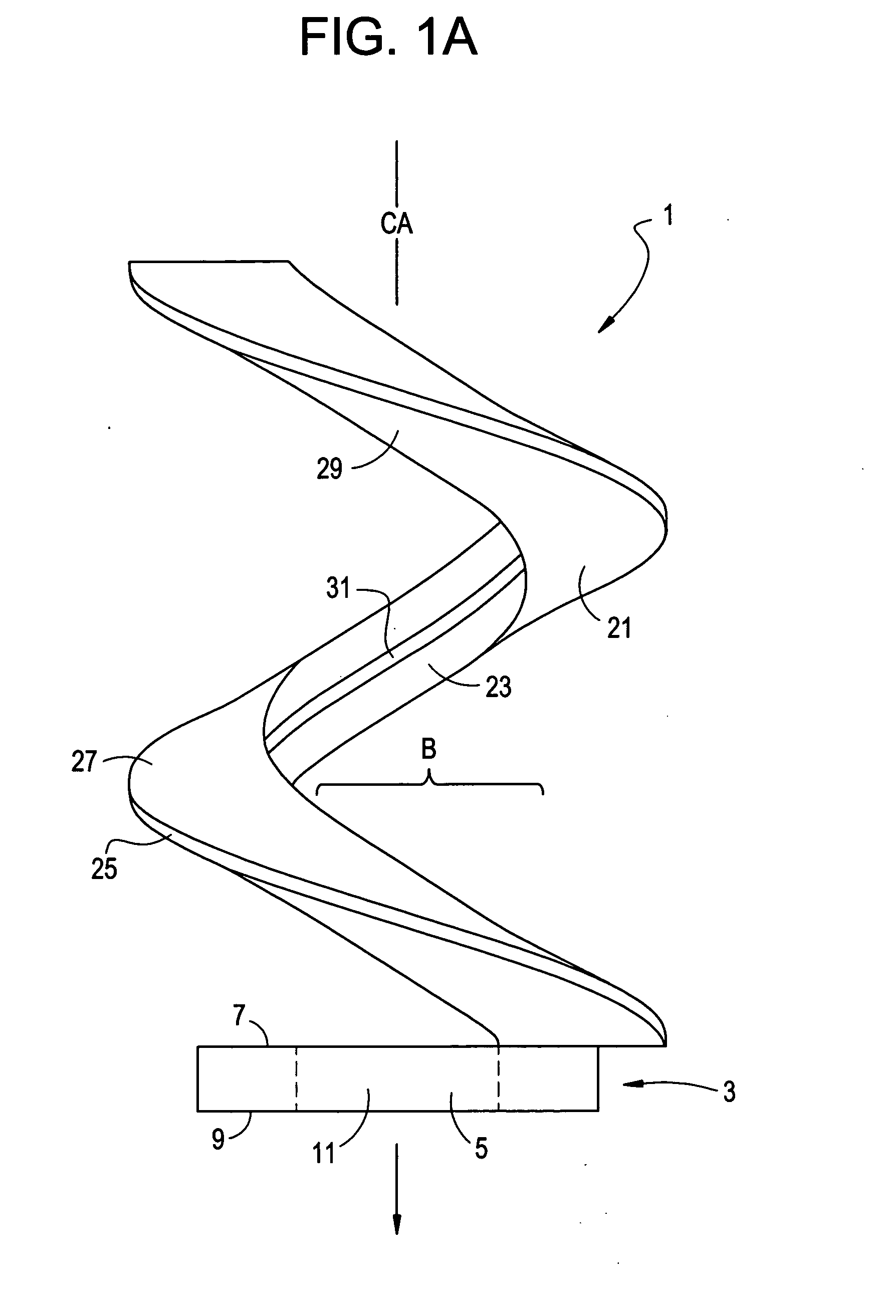 Intervertebral ligament having a helical bone fastener