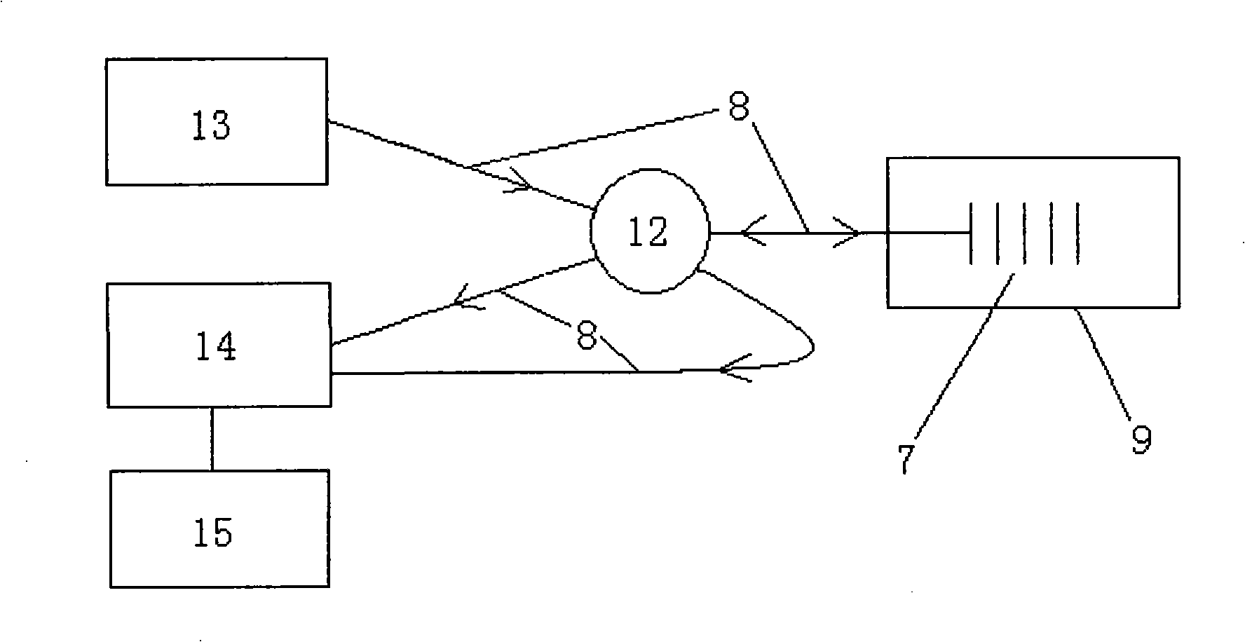 Weighting sensor with intensity demodulation chirped fiber grating