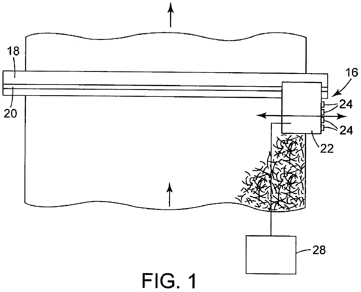 Method of continuous tone imaging to provide an imaged high loft mat product