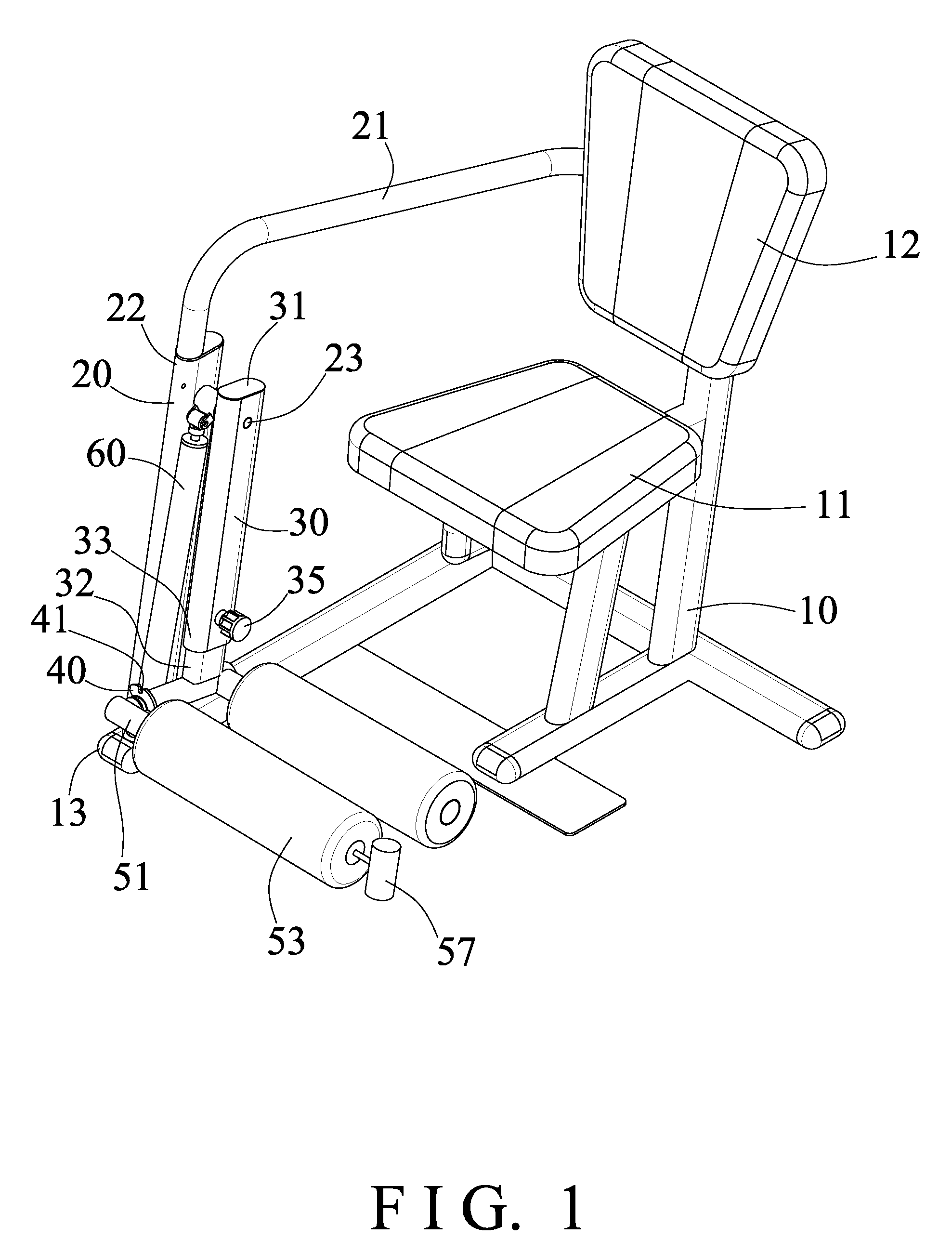 Rehabilitation or exercising chair device