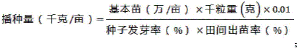 Simplified and efficient cultivation method of "two deep and one shallow" wheat in Huanghuaihai wheat region