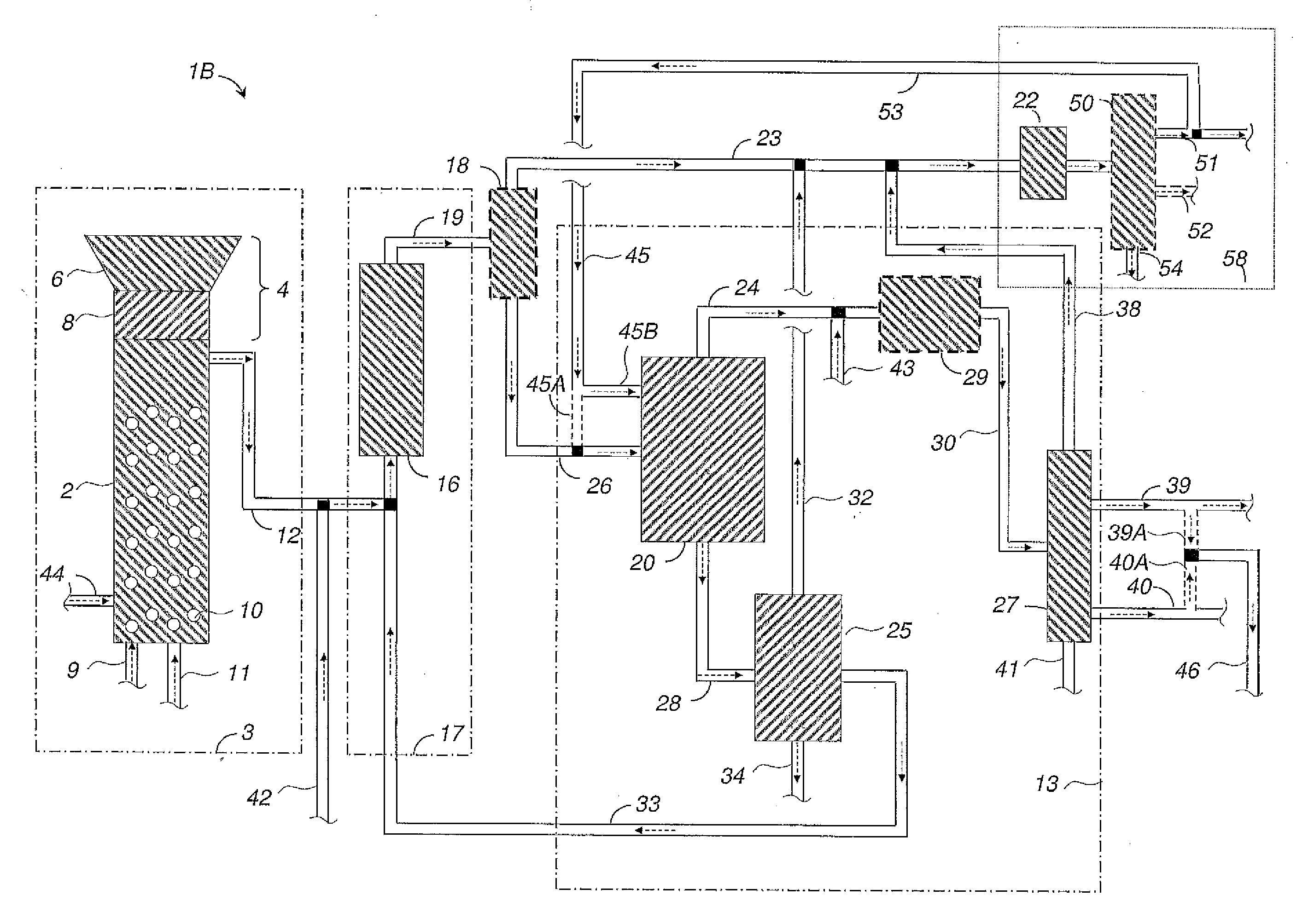 Methods and systems for processing cellulosic biomass