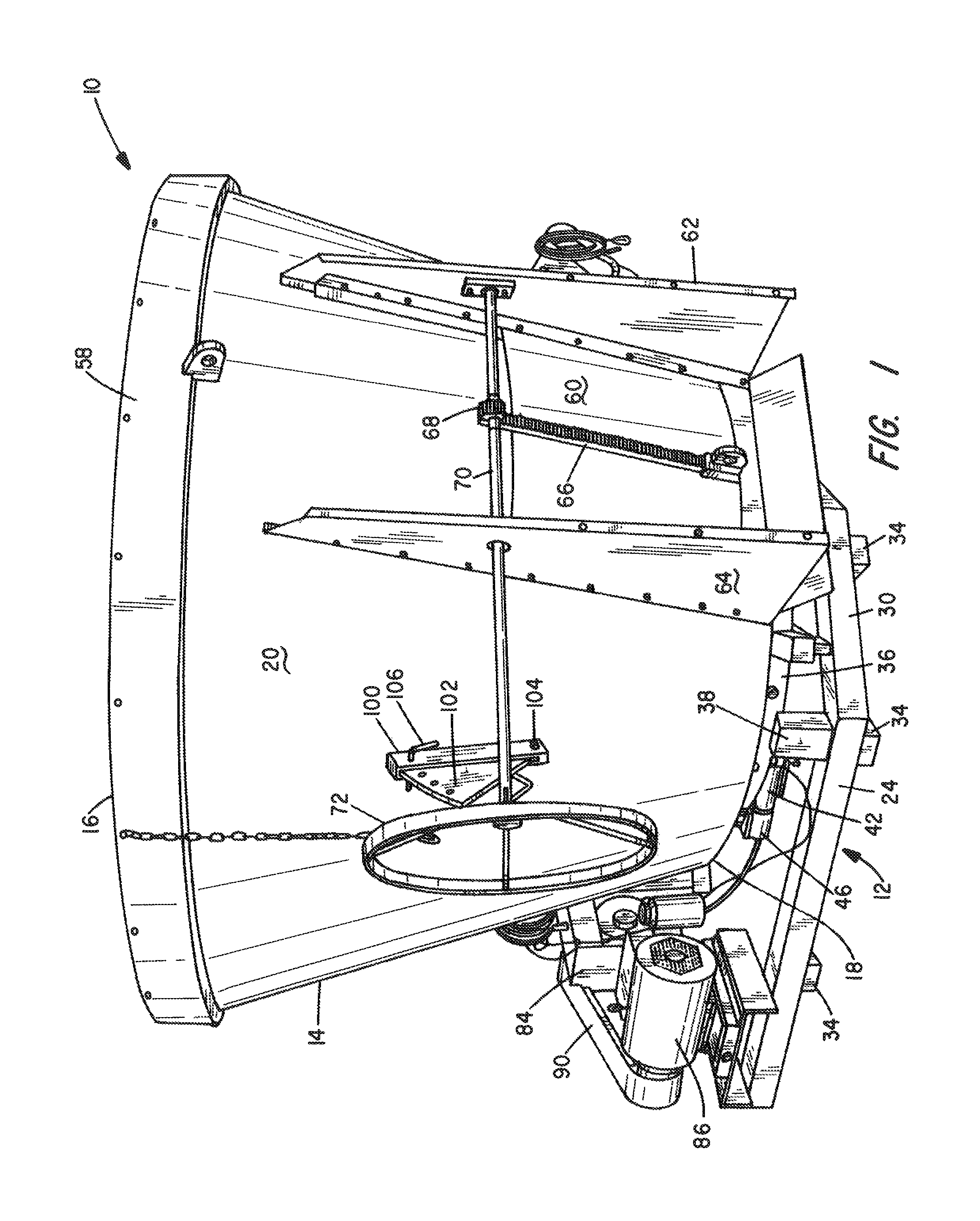 Livestock feed mixer