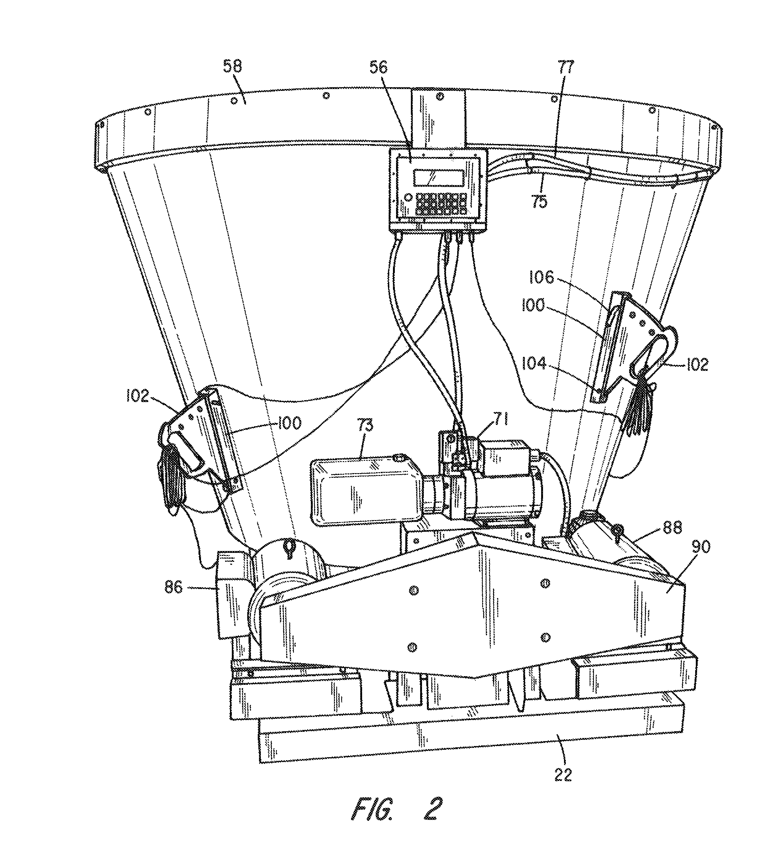 Livestock feed mixer