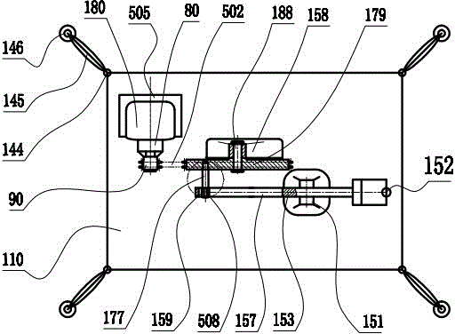 Copper alloy offshore oil well power-assisted device achieving threaded piston shock absorption