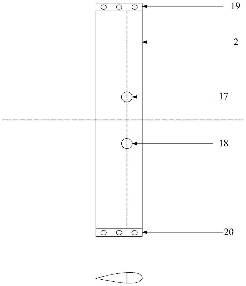 A device and method for measuring model flow-induced noise in a water tunnel working section