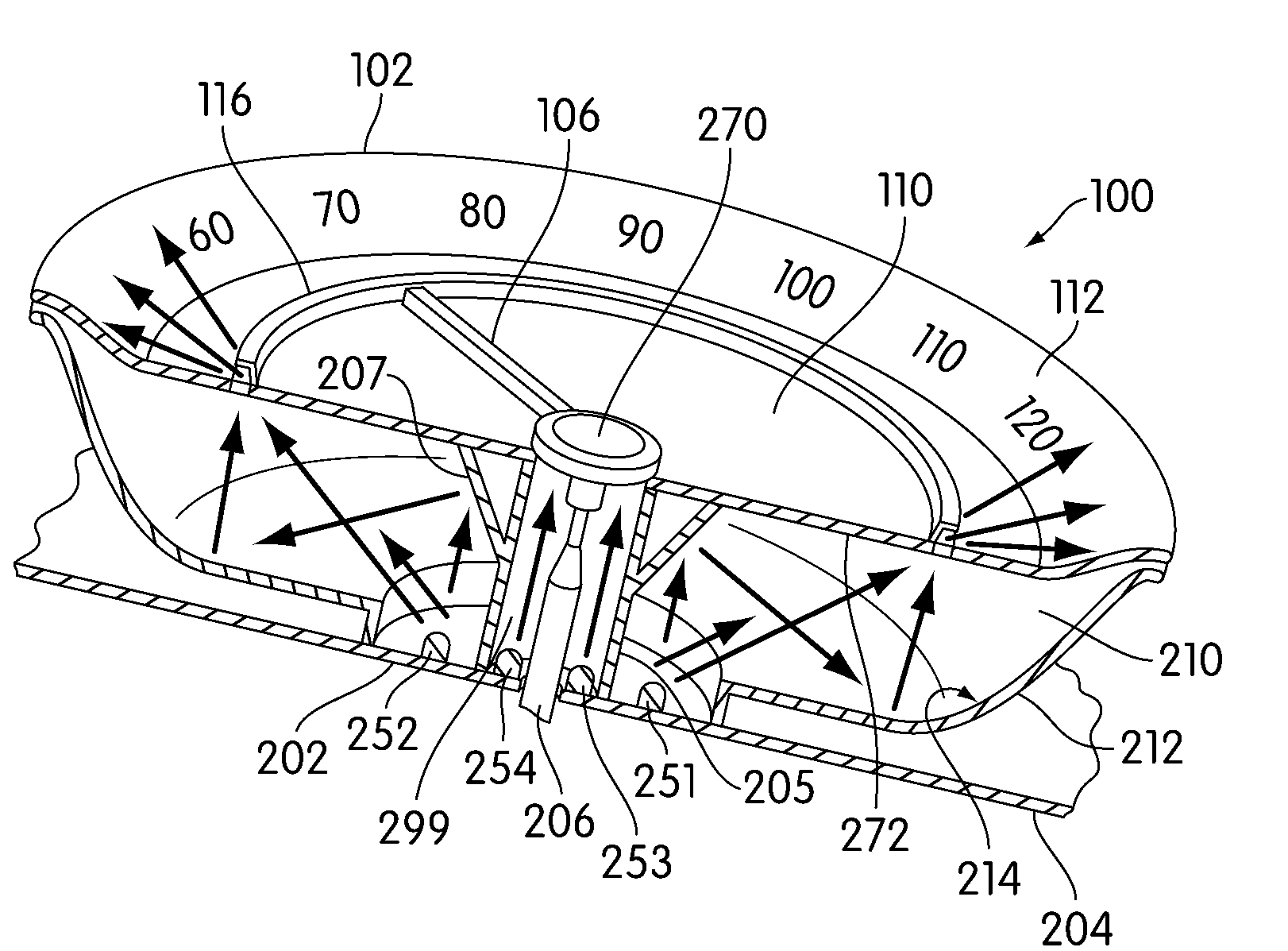 Dial Plate with Diffuse Lighting