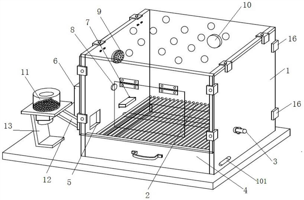 Detection device and detection method for detecting mental alertness of rodent