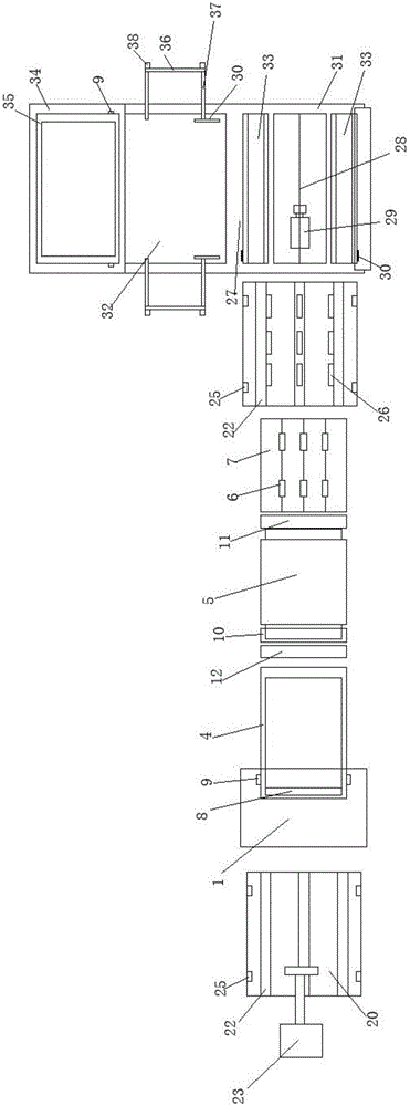 Combined integrated type glue coating and edge cutting device and control method