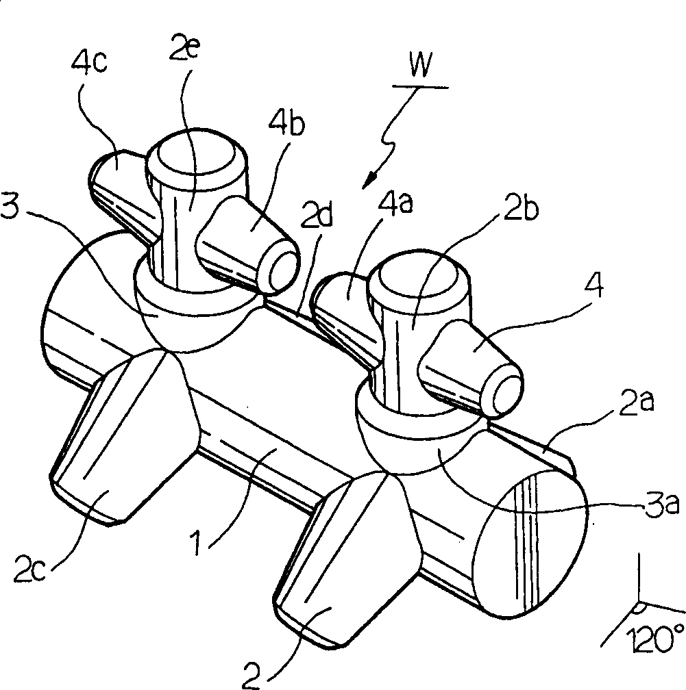 Wave ceasing parts for wave water break coating