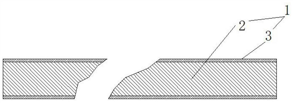 A flexible non-substrate circular cross-section magnetic scale and its application and application method