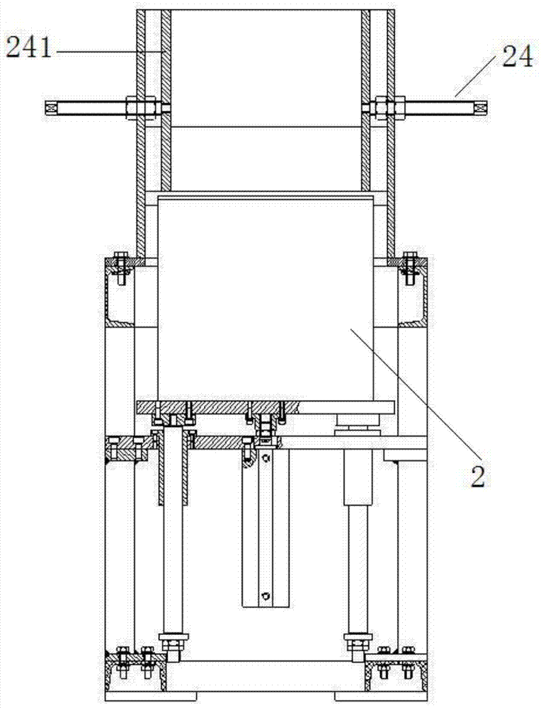 Screw rod and nut assembling device