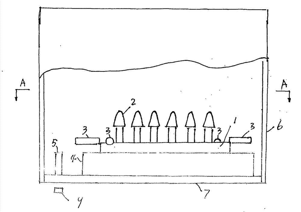 Reversing color-changing lamp