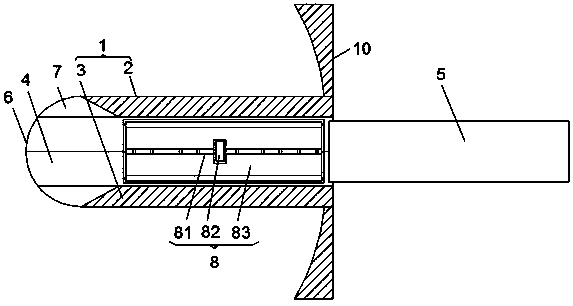 Expander for examining gynecological diseases