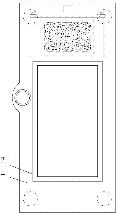 Car-repairing movable lying board with eye protecting function