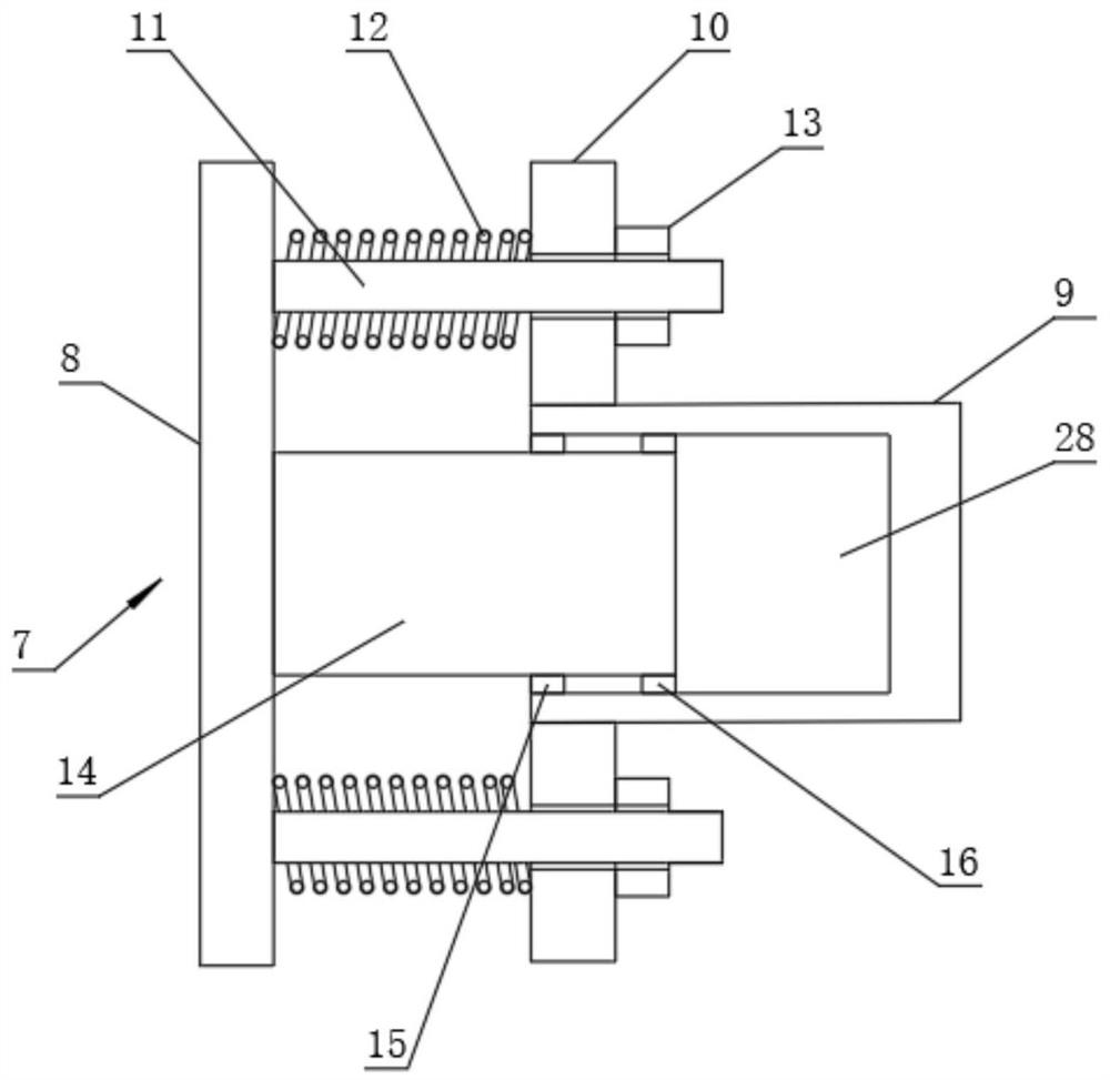 Semi-suspension type single-beam crane