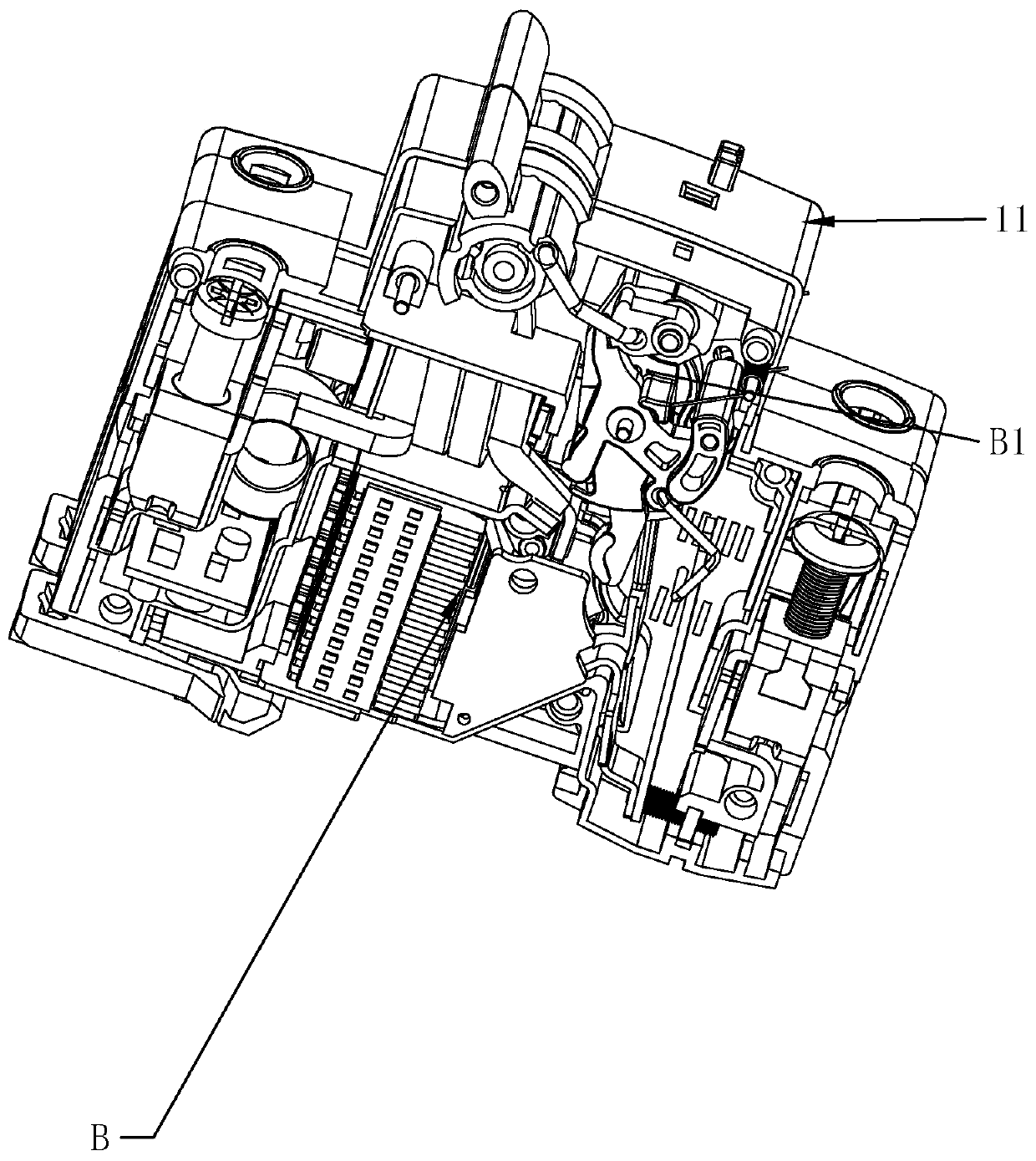 2P electric leakage circuit breaker