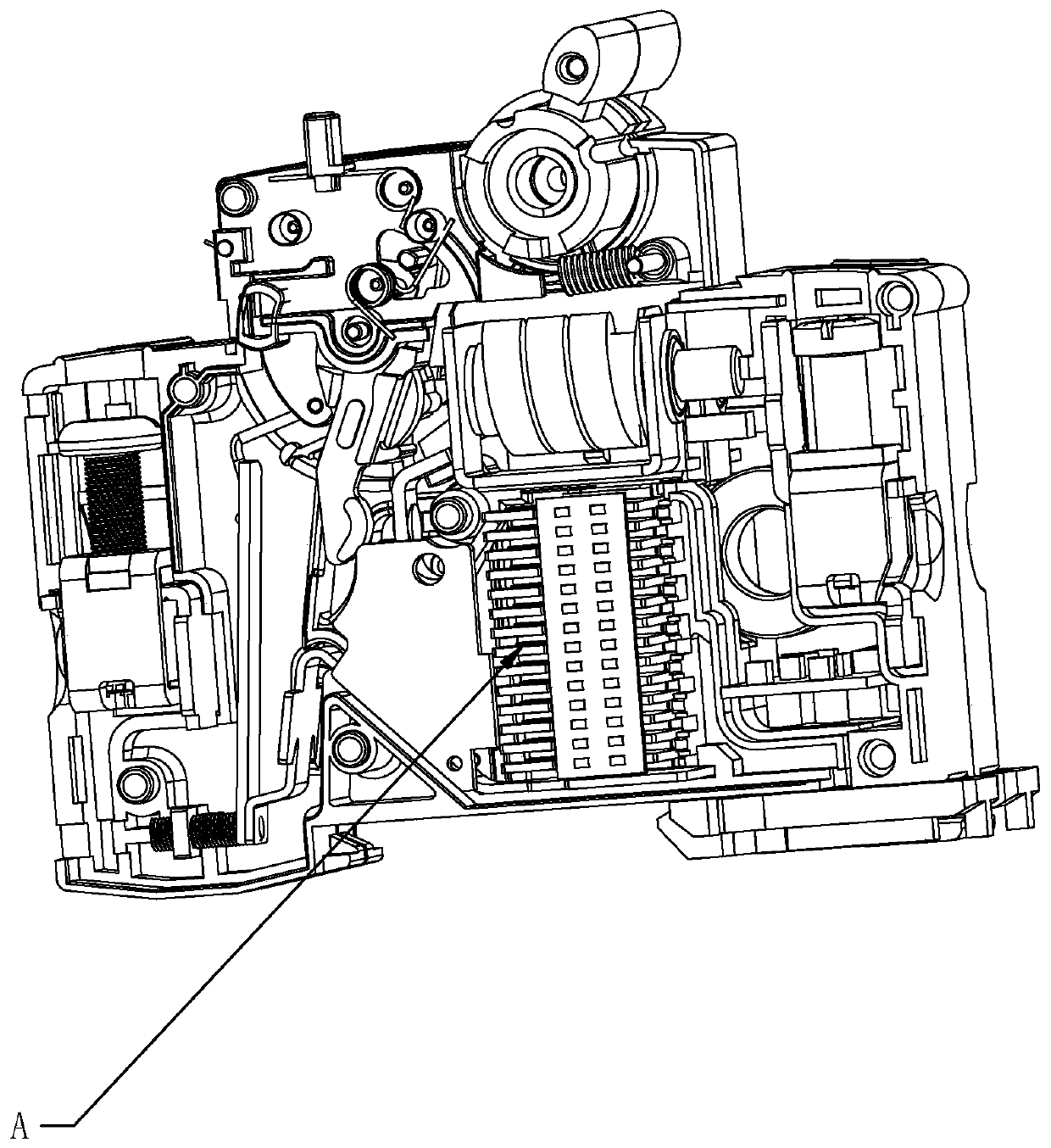 2P electric leakage circuit breaker