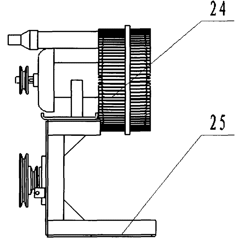 Pneumatic rape precise combined direct seeder