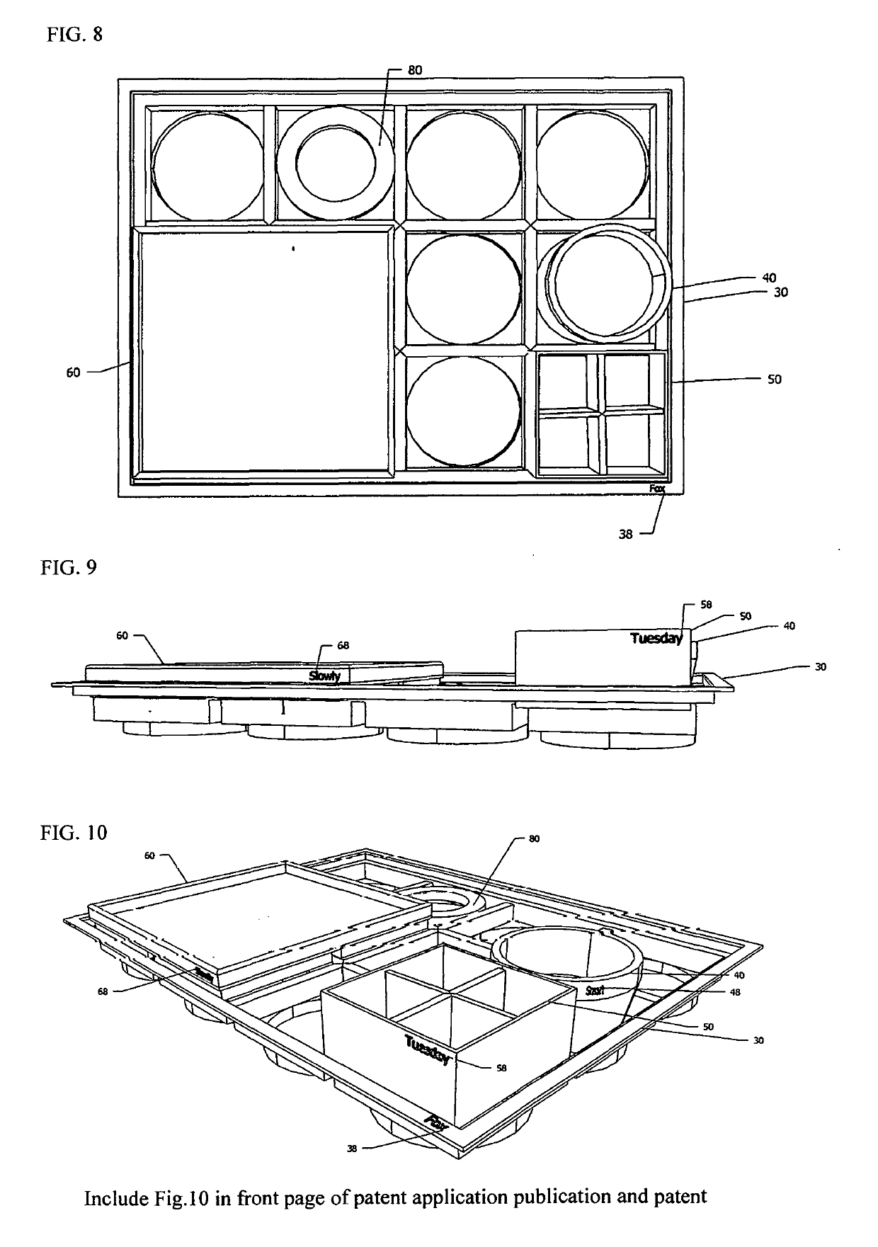 Configurable Food Trays and Modular Containers