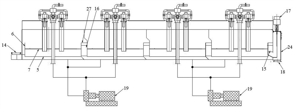 Injection type flotation machine for coal