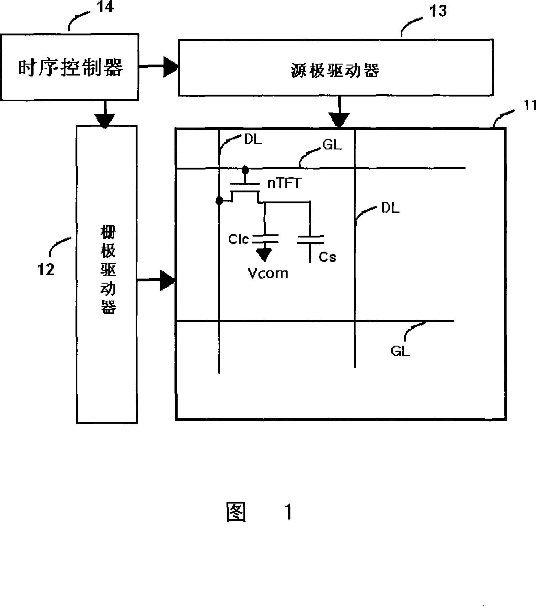 LCD device and drive method for second gate line