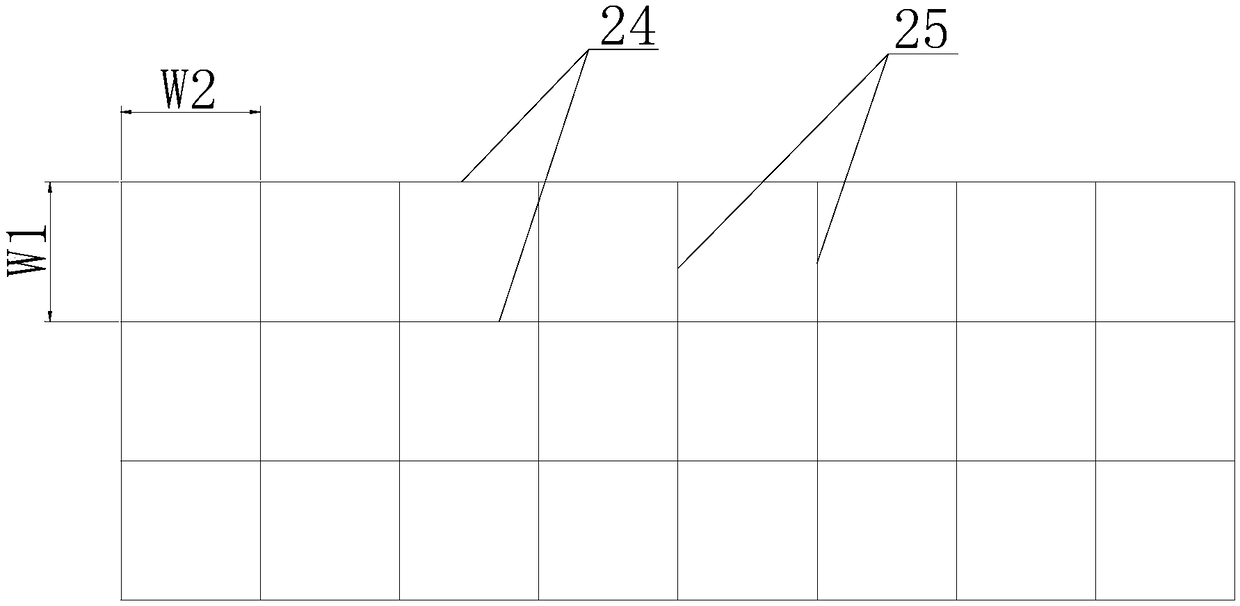 Supporting structure for manufacturing dental department additional material