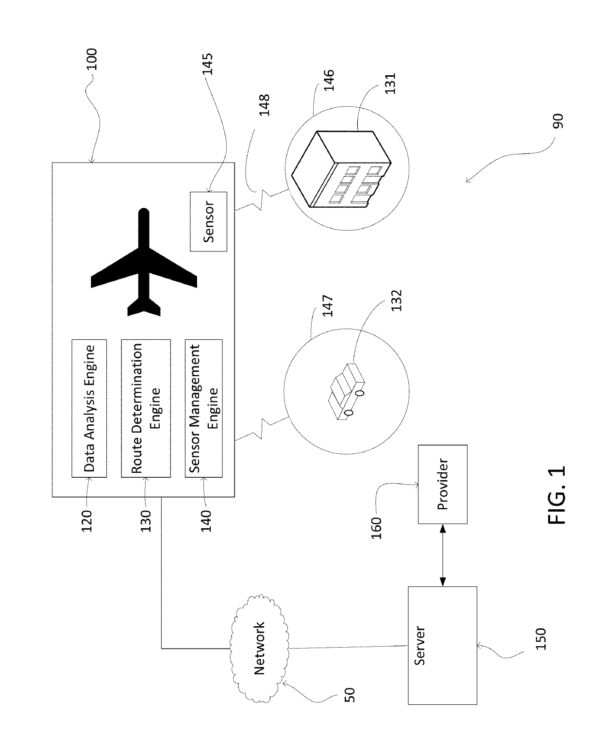 Remote sensing of structure damage