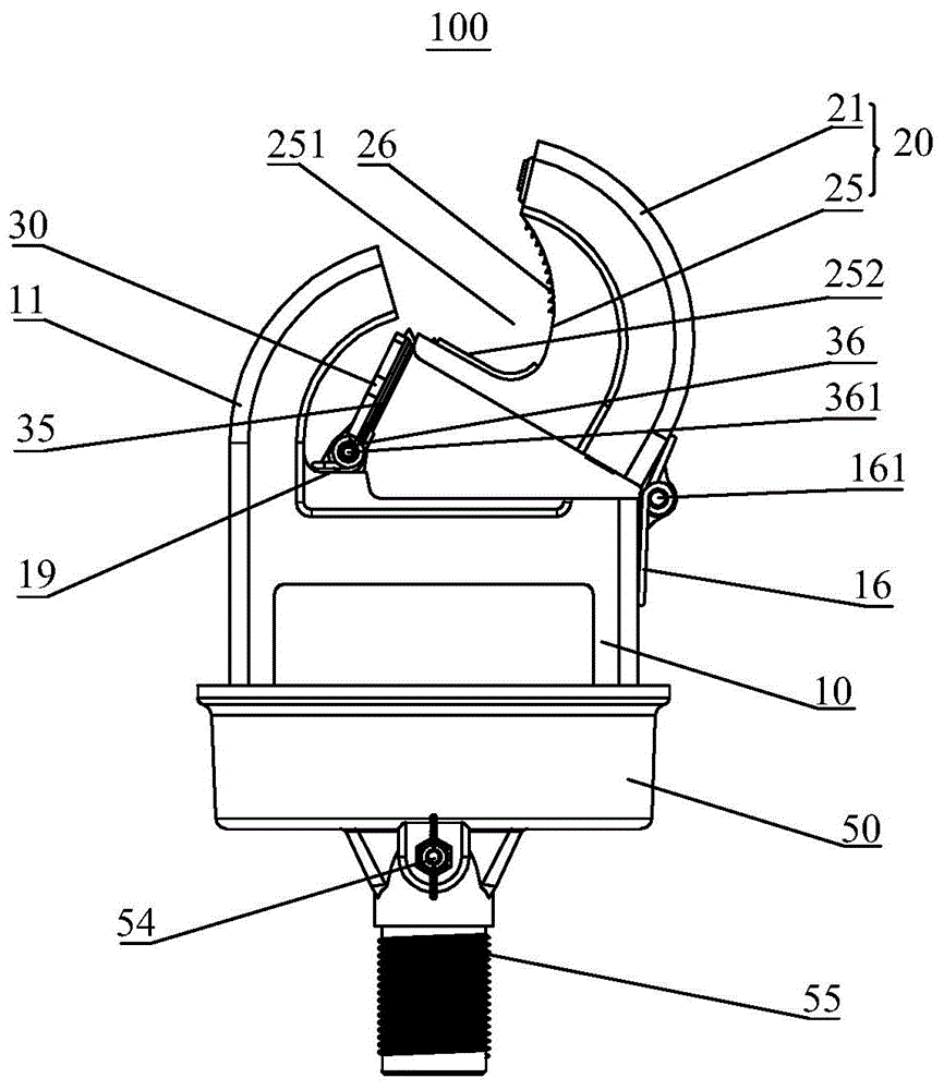 High-voltage line monitor and shell of high-voltage line monitor