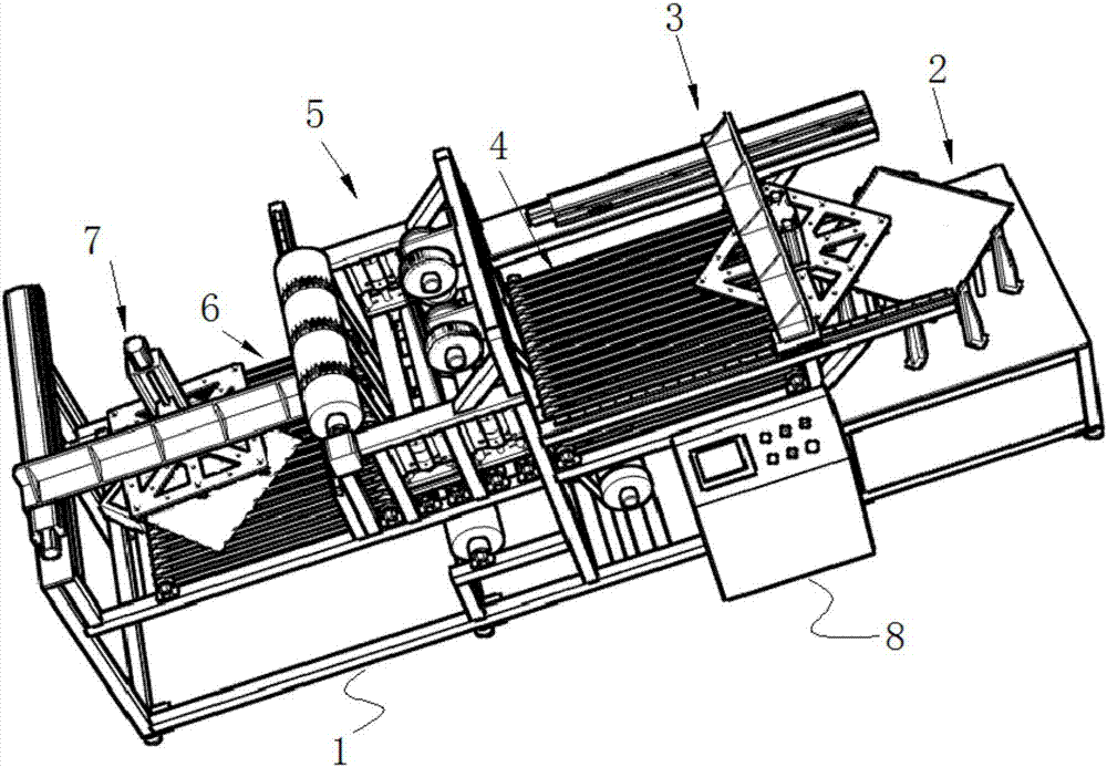 Automatic film stripping equipment