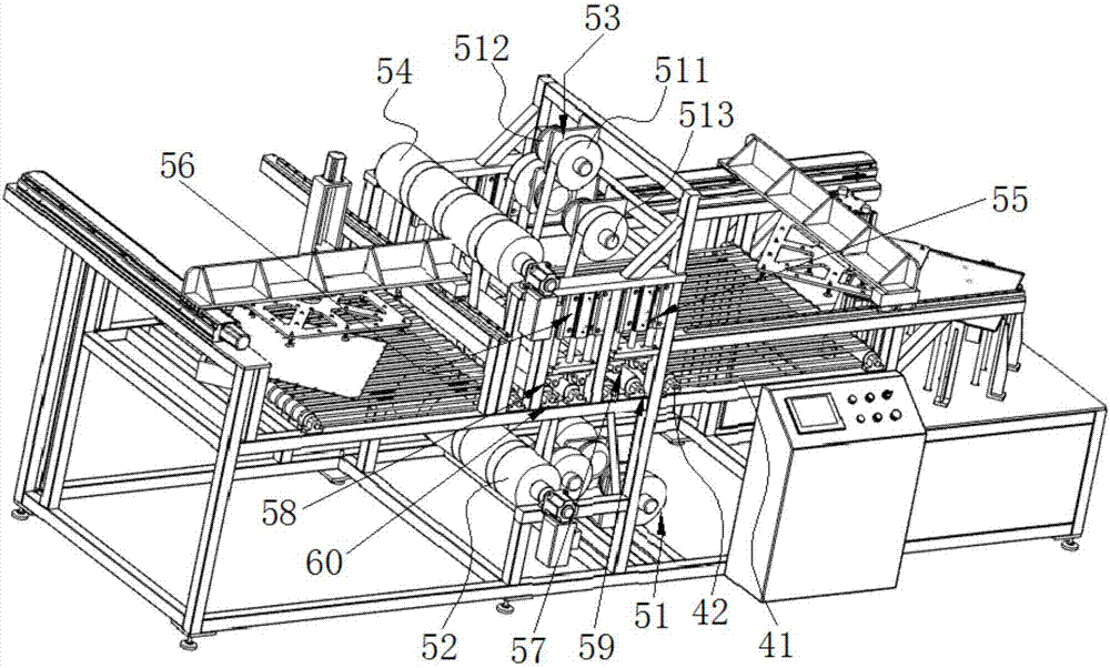 Automatic film stripping equipment