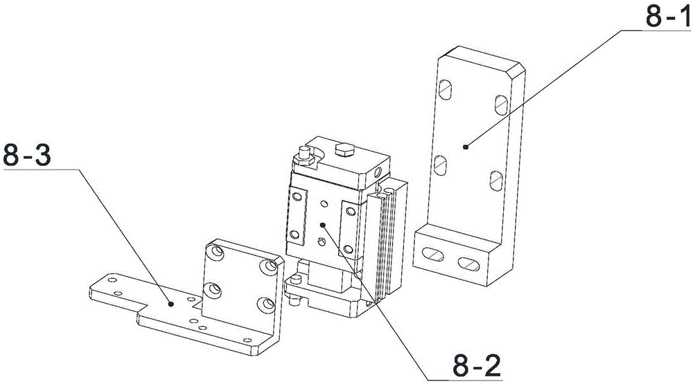 Cleaning device of smart card slot milling equipment