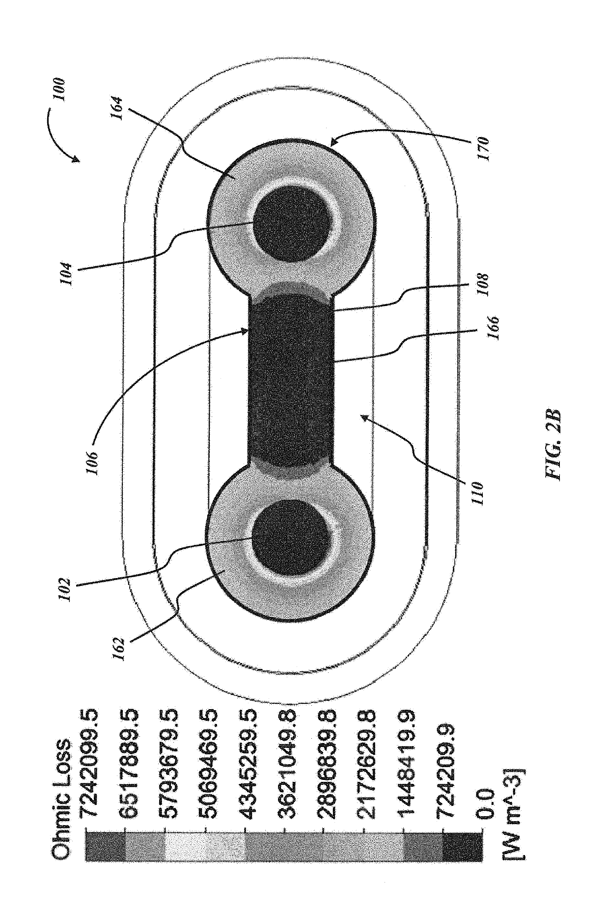 Voltage-leveling monolithic self-regulating heater cable