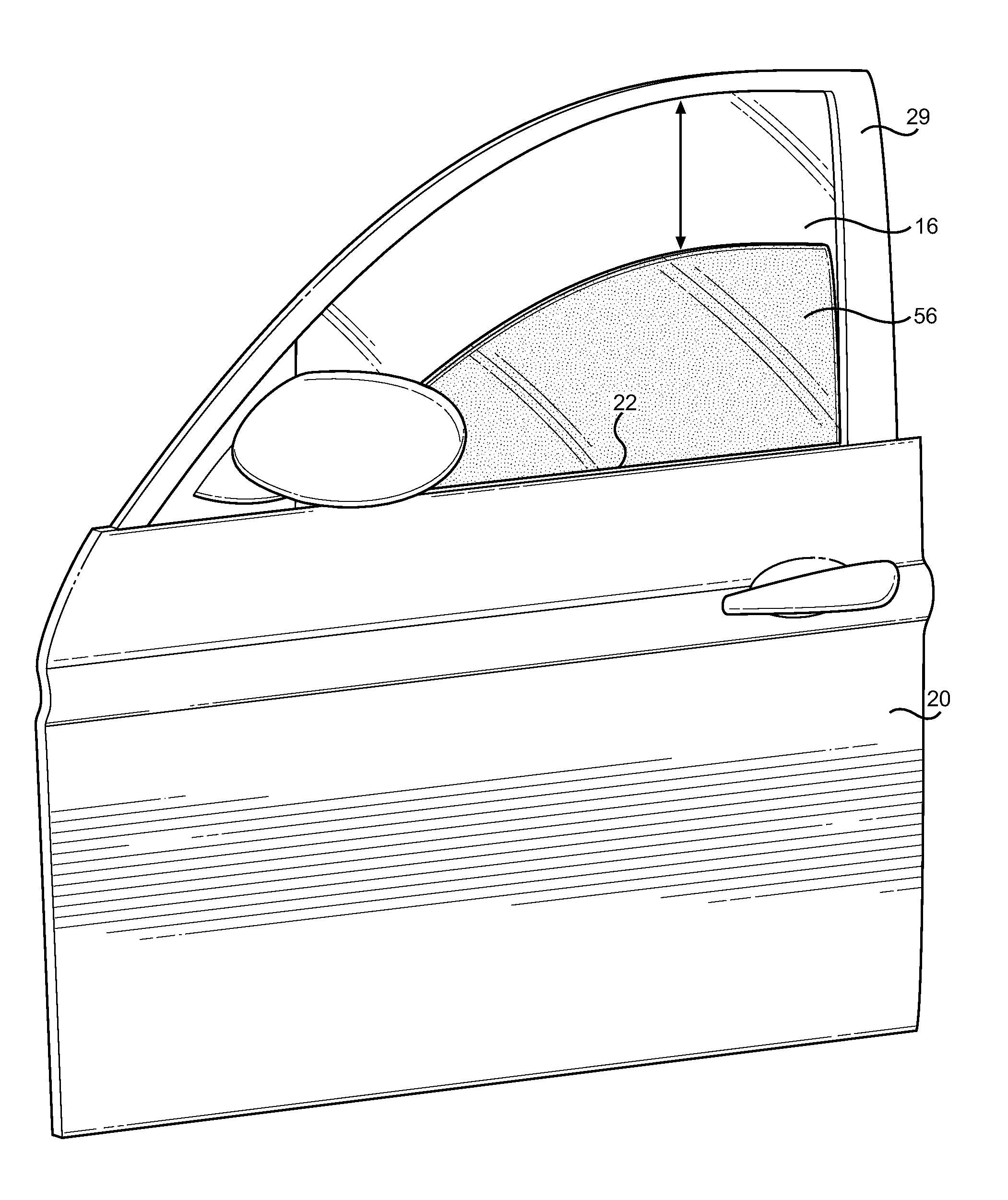 Deployable Vehicle Window Glass Protection System