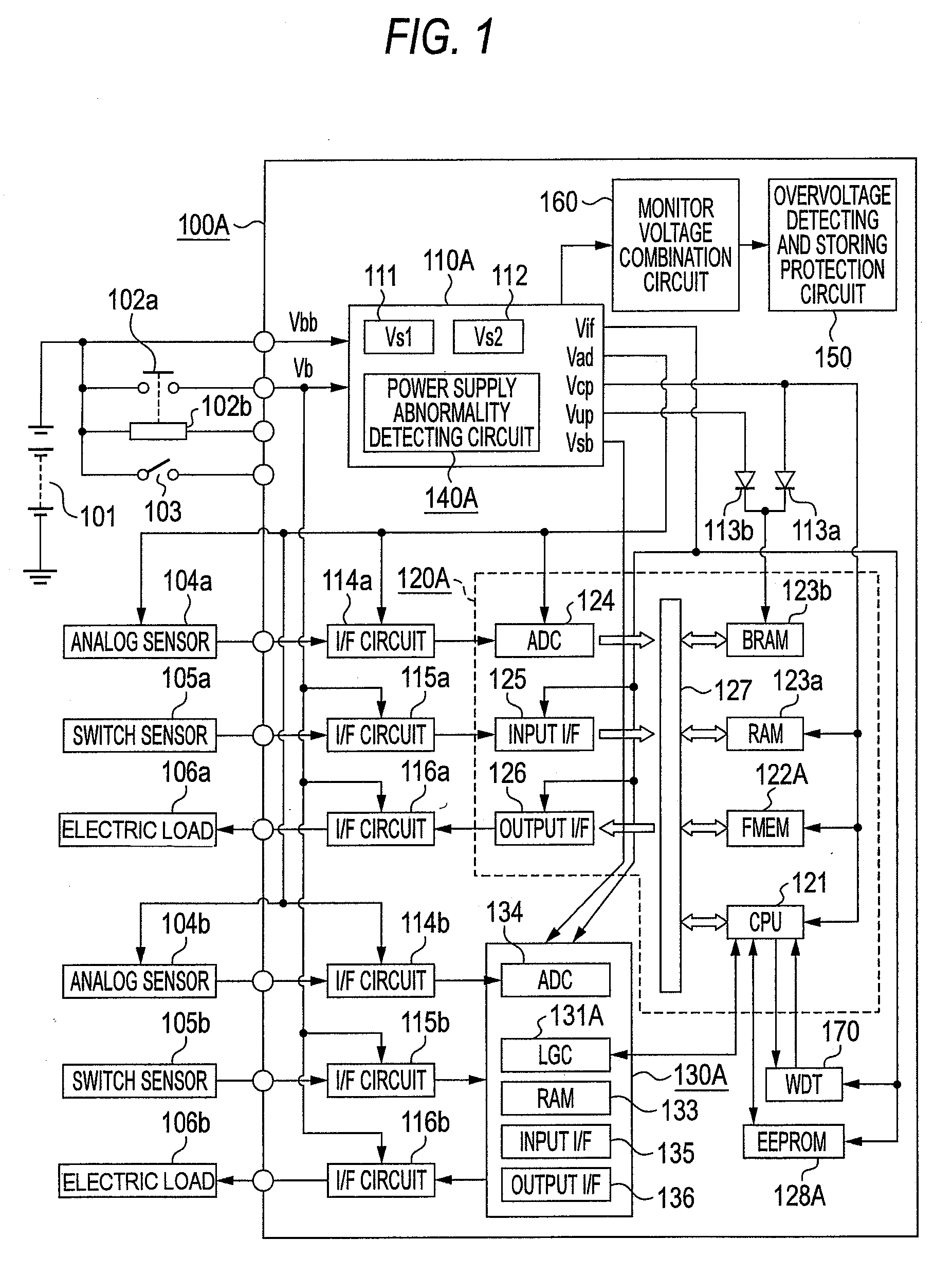 In-vehicle mount electronic controller