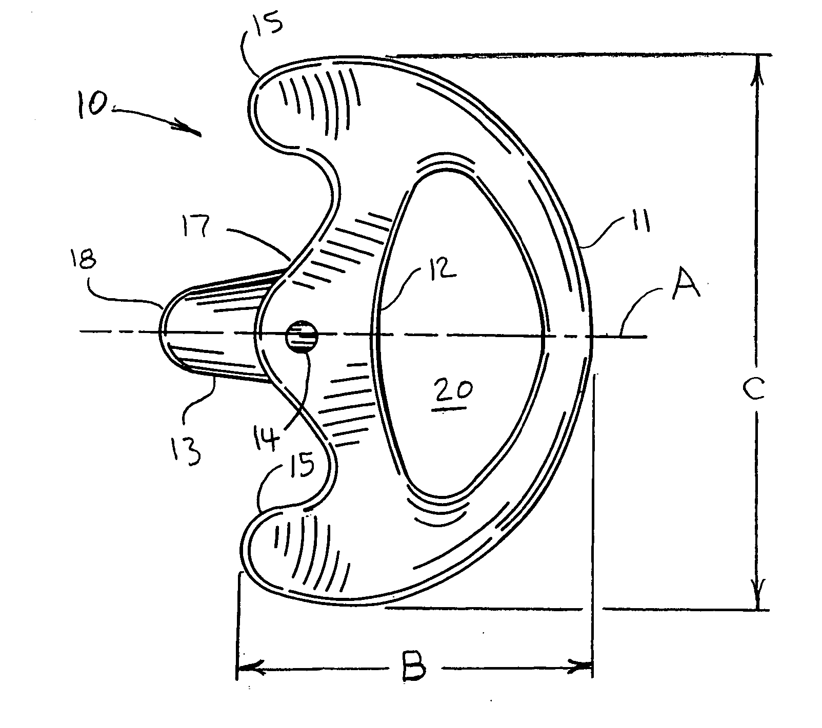 Ambidextrous earpiece