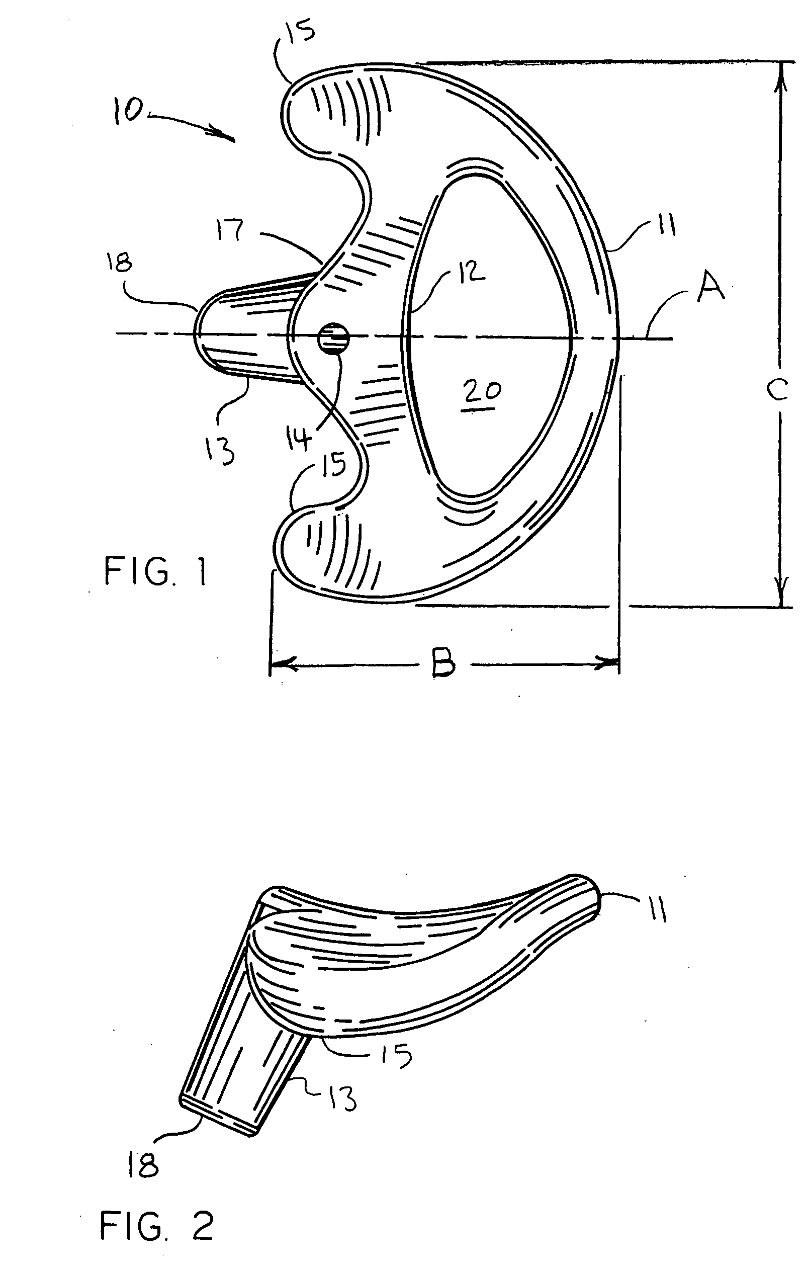 Ambidextrous earpiece