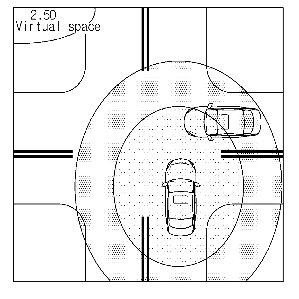 External environment visualization apparatus and method