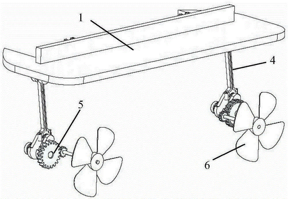 Intelligent water surface garbage collection boat based on wave energy and wind energy