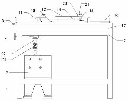 An experimental method for backlash characteristics of an experimental platform