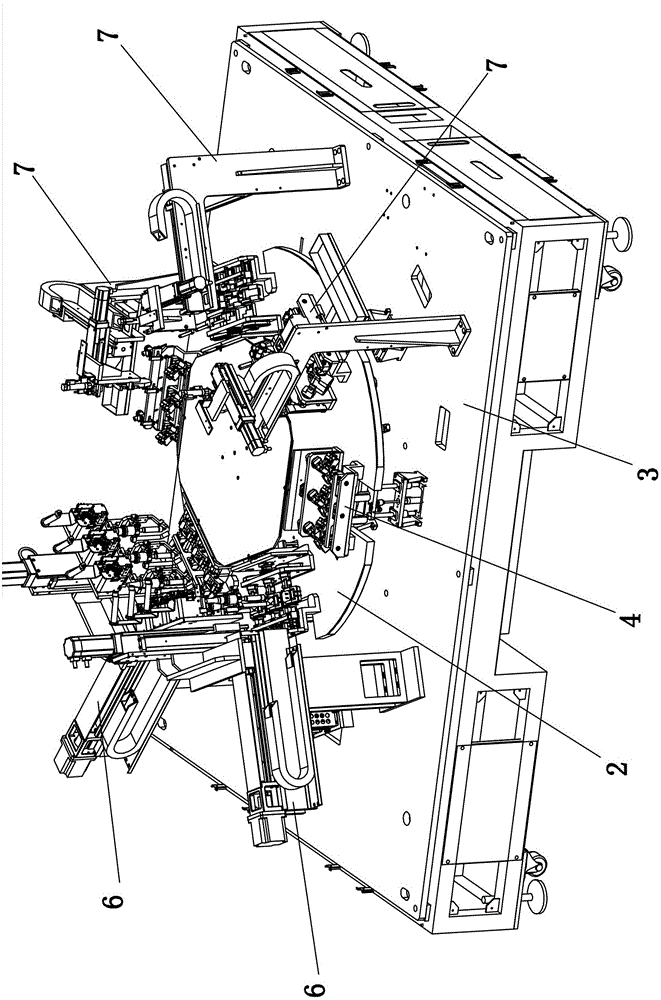 Power source automatic assembly production line and assembly process thereof