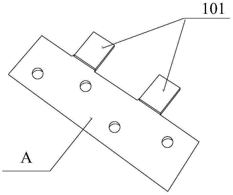 Hinge page shaft mold processing machinery