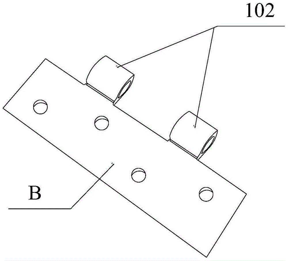 Hinge page shaft mold processing machinery