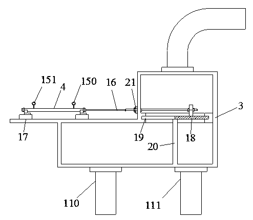 Flow calibrator based on static weighing method