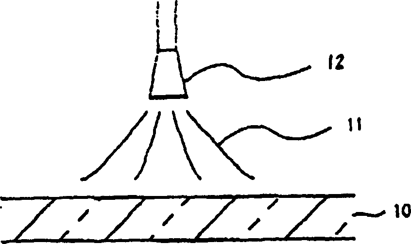 Metal foil scalding and stamping method using ultraviolet curing adhesive